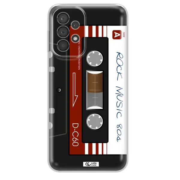 Ruck Music Cassette Samsung A23 5G Clear Tpu Case