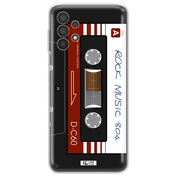 Ruck Music Cassette Samsung A32 Clear TPU Case