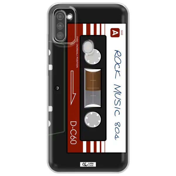 Ruck Music Cassette Samsung M11 Clear TPU Case