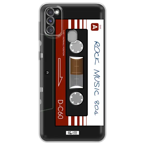 Ruck Music Cassette Samsung M30S Clear TPU Case