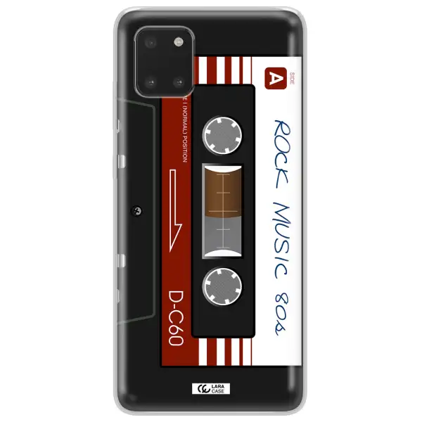 Ruck Music Cassette Samsung Note 10 Lite Clear TPU Case