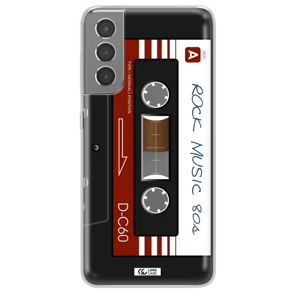Ruck Music Cassette Samsung S21 Plus Clear TPU Case
