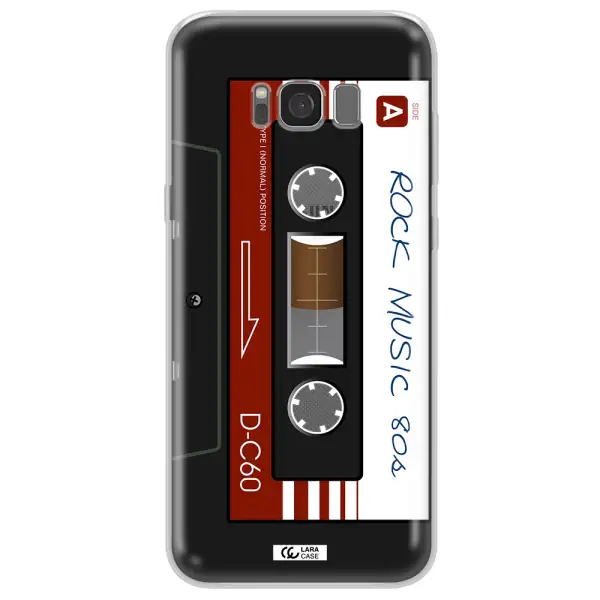 Ruck Music Cassette Samsung S8 Plus Clear TPU Case