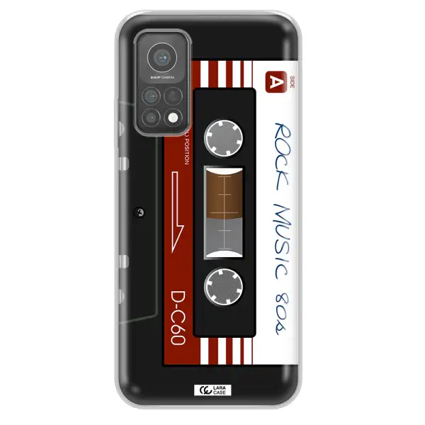 Ruck Music Cassette Xiaomi Mi 10 T Pro Clear TPU Case