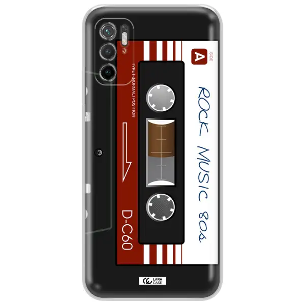 Ruck Music Cassette Xiaomi Poco M3 Pro Clear Tpu Case