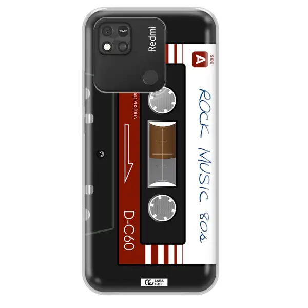 Ruck Music Cassette Xiaomi Redmi 10A Clear TPU Case