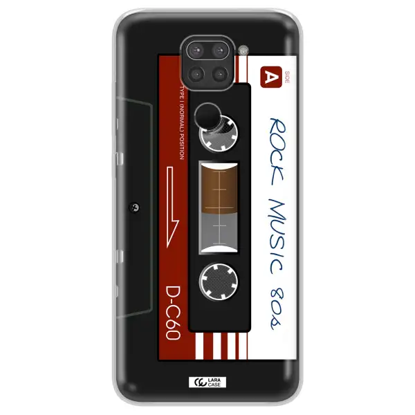 Ruck Music Cassette Xiaomi Redmi Note 9 Clear TPU Case