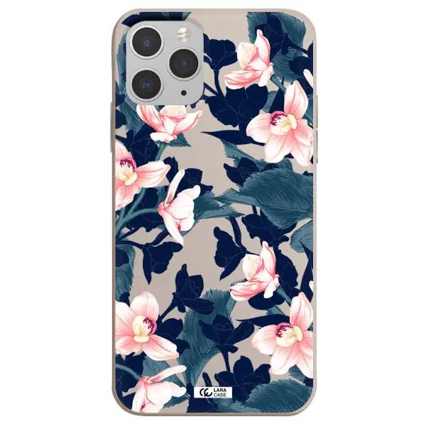 Orchid Apple iPhone 11 pro max Silicone Stone Case