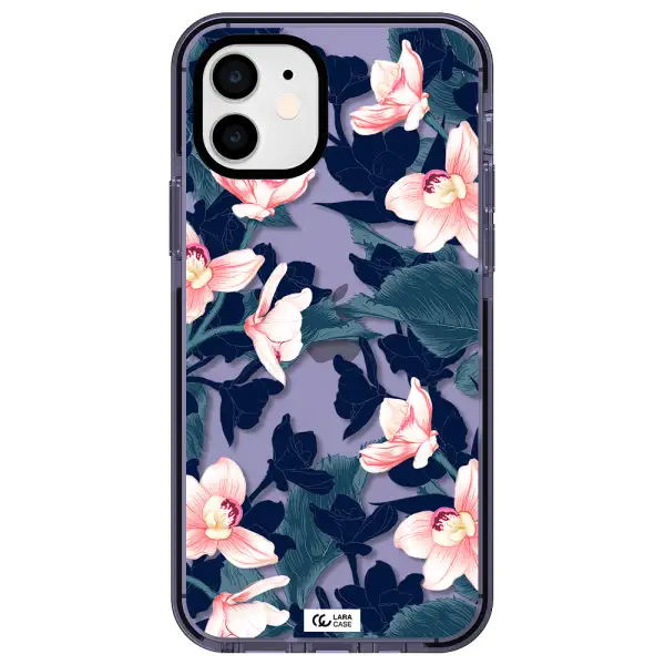 Orchid Apple iPhone 12 impact Lilac Case