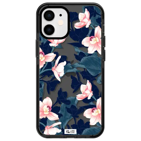 Orchid Apple iPhone 12 mini impact Smoke Black Case