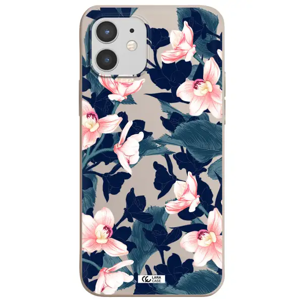 Orchid Apple iPhone 12 mini Silicone Stone Case