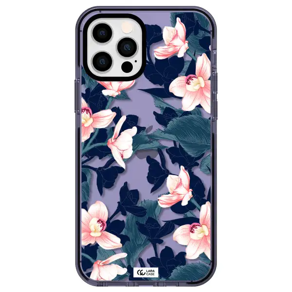 Orchid Apple iPhone 12 pro impact Lilac Case