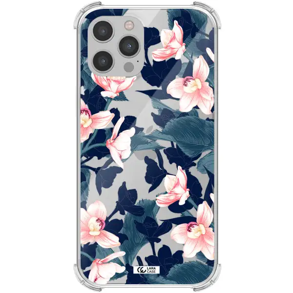 Orchid Apple iPhone 12 pro max Clear PC Case