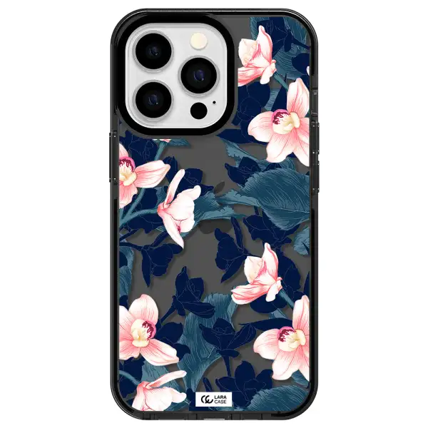 Orchid Apple iPhone 13 Pro impact Smoke Black Case