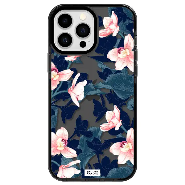 Orchid Apple iPhone 13 Pro Max impact Smoke Black Case