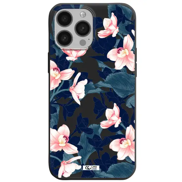 Orchid Apple iPhone 13 Pro Silicone black Case