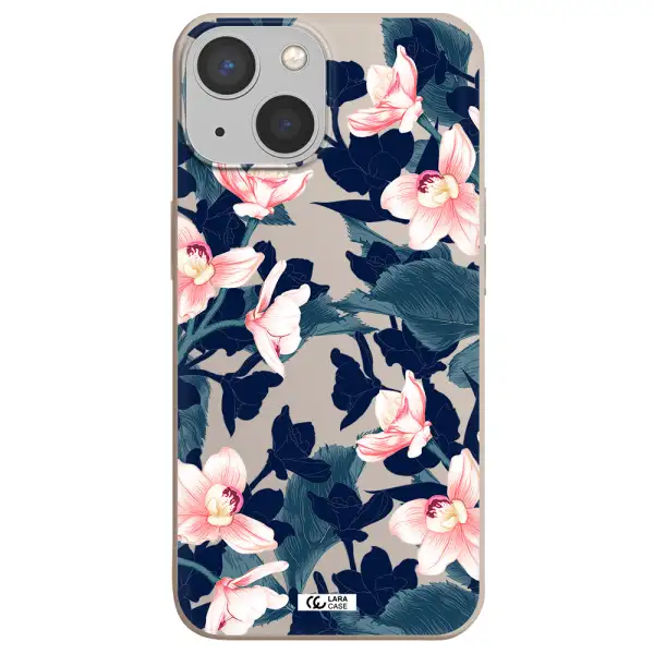 Orchid Apple iPhone 13 Silicone Stone Case