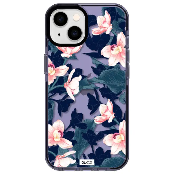 Orchid Apple iPhone 14 impact Lilac Case