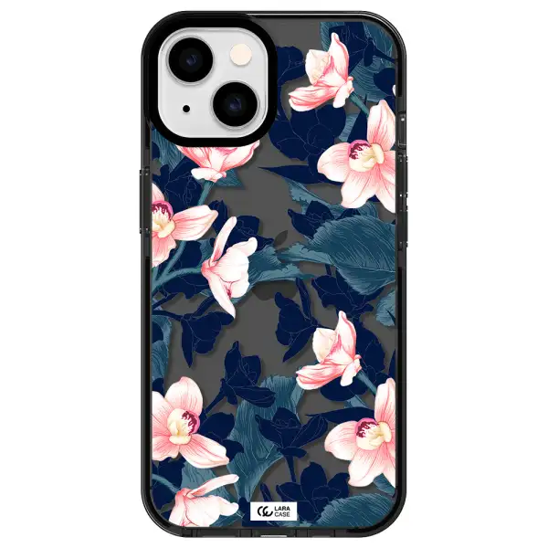 Orchid Apple iPhone 14 impact Smoke Black Case