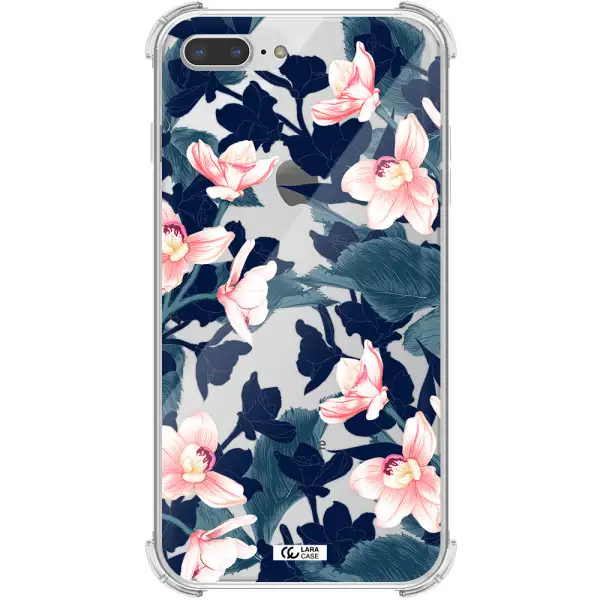 Orchid Apple iPhone 8 plus Clear PC Case