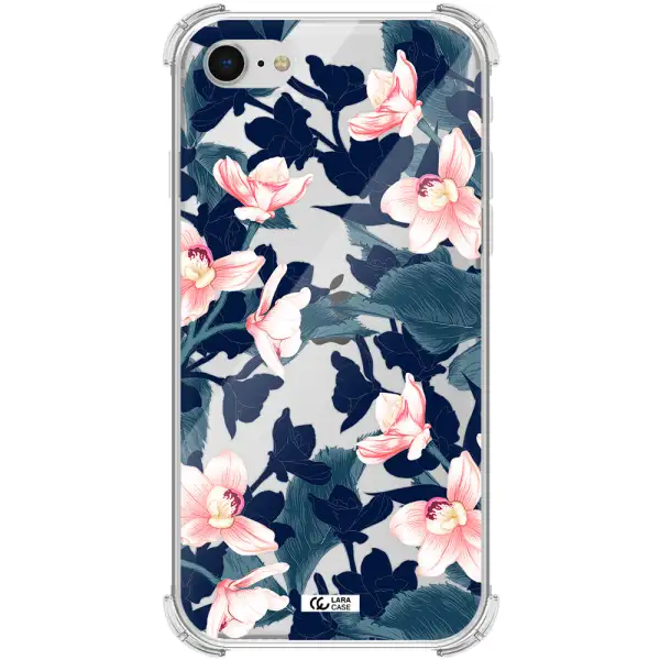 Orchid Apple iPhone se 2020 Clear PC Case