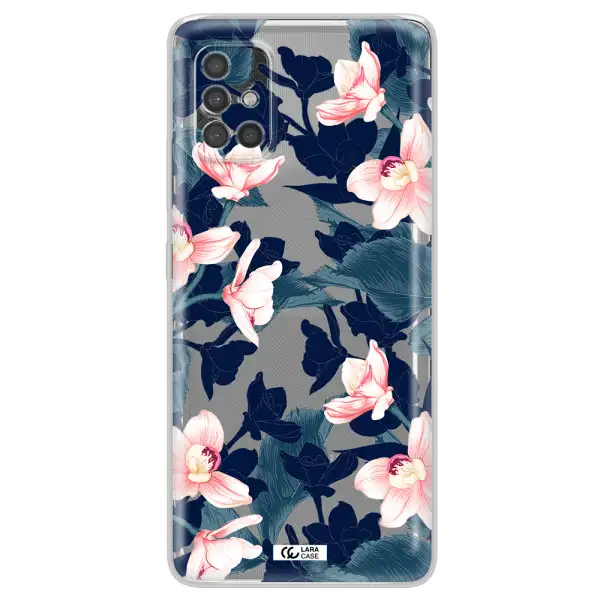 Orchid Samsung A40S Clear Tpu Case