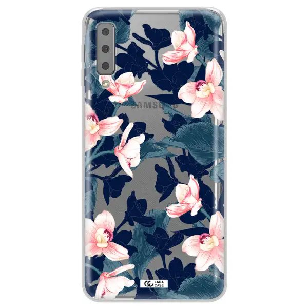 Orchid Samsung A7 2018 Clear TPU Case