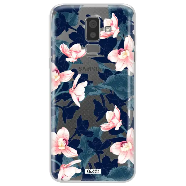 Orchid Samsung J8 Clear TPU Case