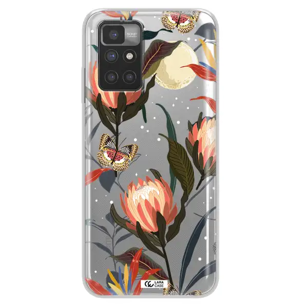 Moon Butterfly Flower Xiaomi Redmi 10 Clear TPU Case