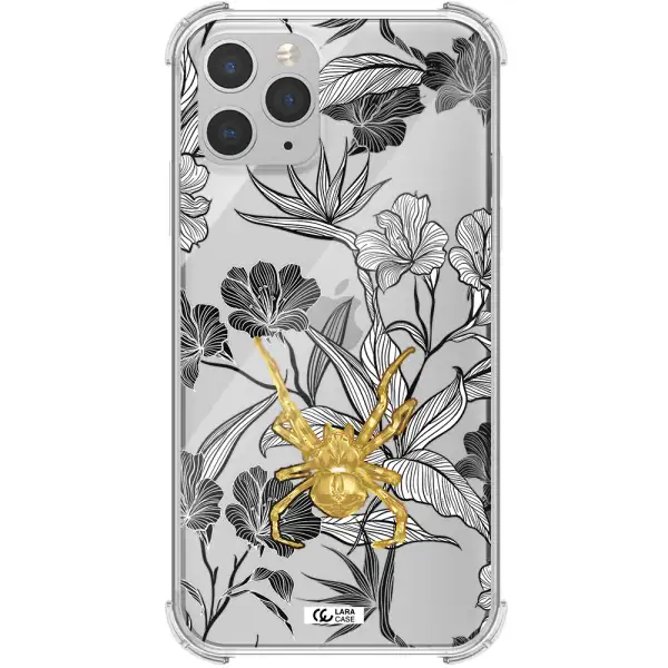 Golden Spider Apple iPhone 11 pro max Clear PC Case
