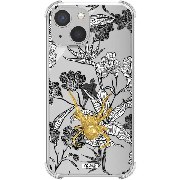Golden Spider Apple iPhone 13 Clear PC Case