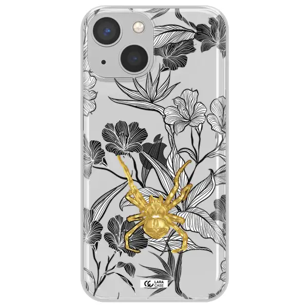 Golden Spider Apple iPhone 13 mini Clear TPU Case