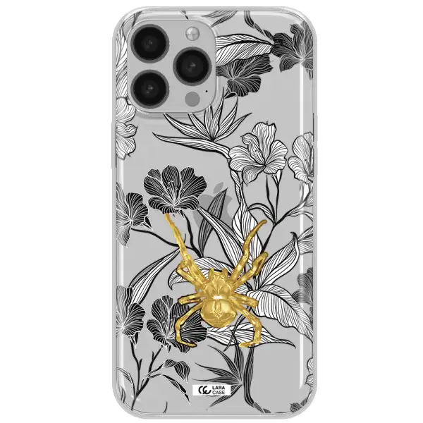 Golden Spider Apple iPhone 13 Pro Clear TPU Case