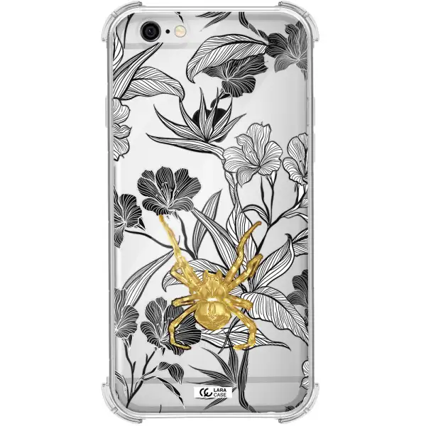 Golden Spider Apple iPhone 6 Clear PC Case