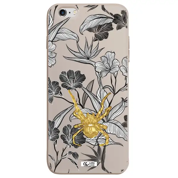 Golden Spider Apple iPhone 6 s plus Silicone Stone Case