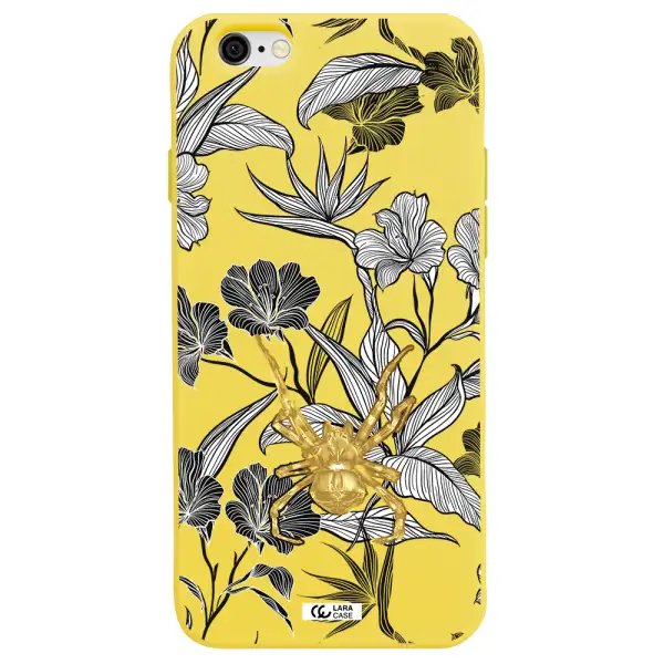 Golden Spider Apple iPhone 6 Silicone canary yellow Case