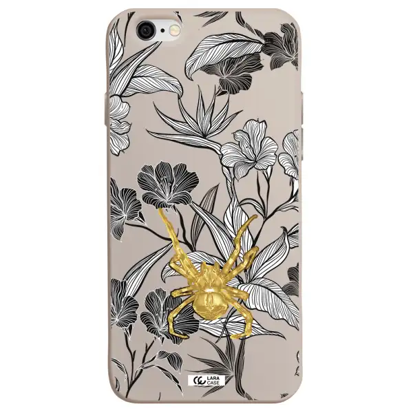 Golden Spider Apple iPhone 6 Silicone Stone Case