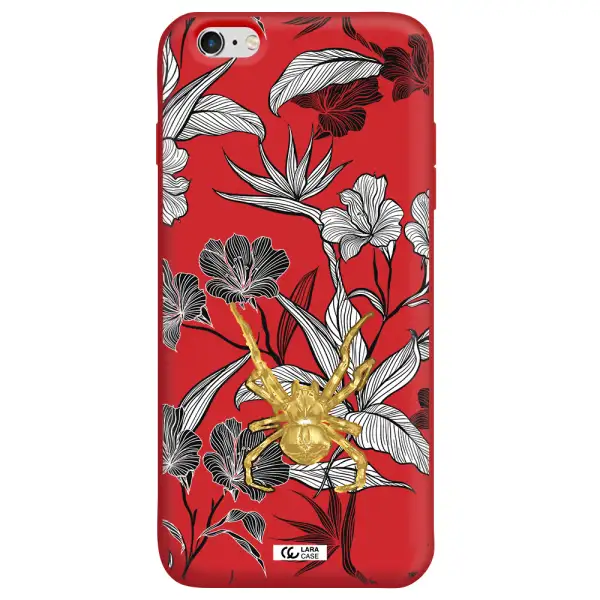 Golden Spider Apple iPhone 6S Silicone Imperial Red Case