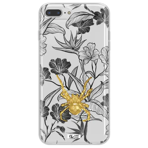 Golden Spider Apple iPhone 8 plus Clear TPU Case