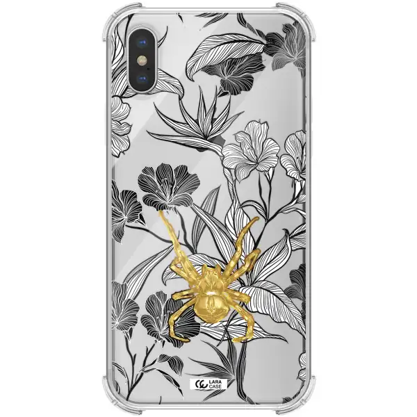 Golden Spider Apple iPhone XS max Clear PC Case