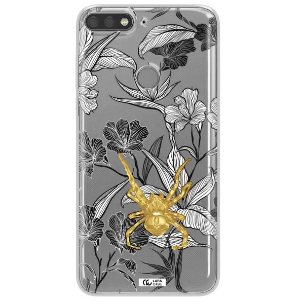 Golden Spider Huawei Y7 Prime 2018 Clear TPU Case