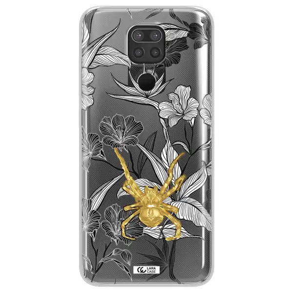 Golden Spider Xiaomi Redmi Note 9 Clear TPU Case