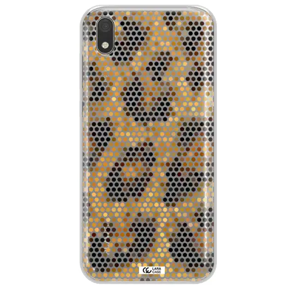 Leopard Dots Huawei Honor 8S Clear TPU Case