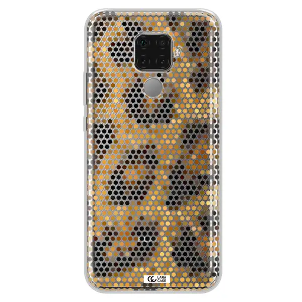 Leopard Dots Huawei Mate 30 Lite Clear TPU Case