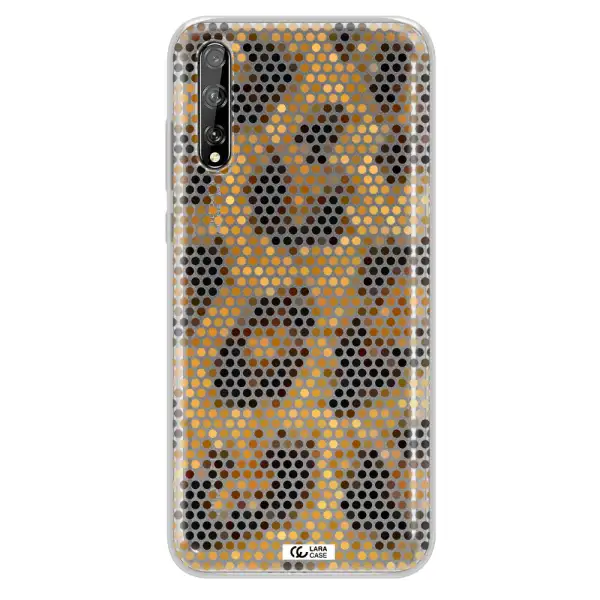 Leopard Dots Huawei P Smart S Clear TPU Case