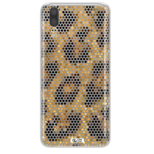 Leopard Dots Huawei P20 Clear TPU Case