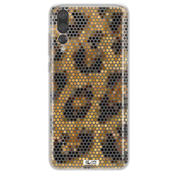 Leopard Dots Huawei P20 Pro Clear TPU Case