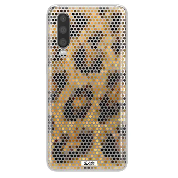 Leopard Dots Huawei P30 Clear TPU Case