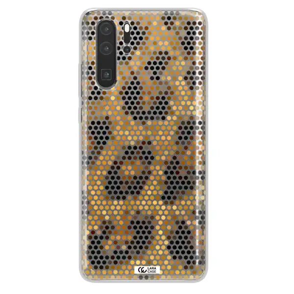 Leopard Dots Huawei P30 Pro Clear TPU Case