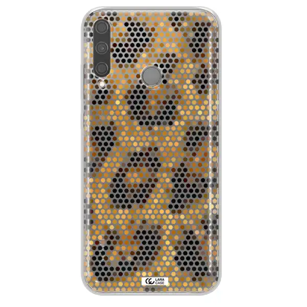 Leopard Dots Huawei P40 Lite E Clear TPU Case